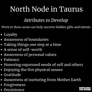 North Node In Taurus