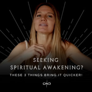 Seeking spiritual awakening